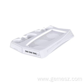 Cooling Fan Charging Dock Vertical Stand for PS5